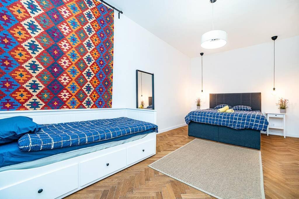 Elegant, Modern, 2-Bed Flat By Museum Of Prague Lejlighed Eksteriør billede